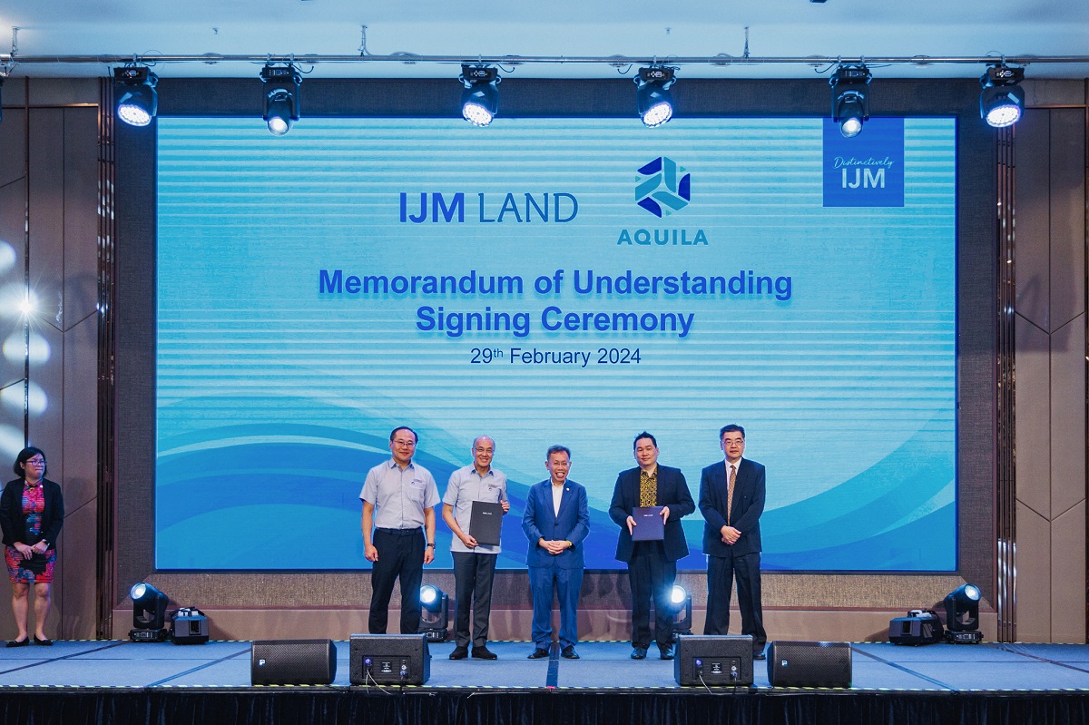 Memorandum Of Understanding (MOUs) Signing Ceremony With Two Tenants – Aquila Education Pte Ltd And Han Woo Ri Korean Restaurant